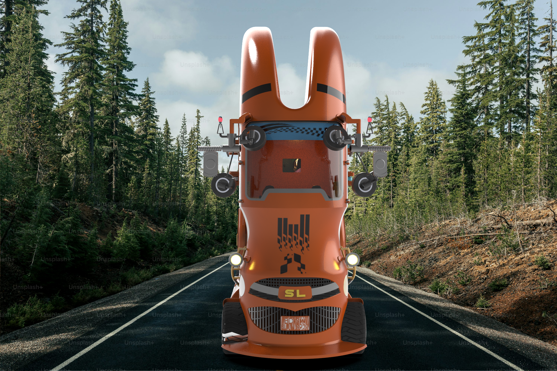 A2004446-锤子机械师卡车